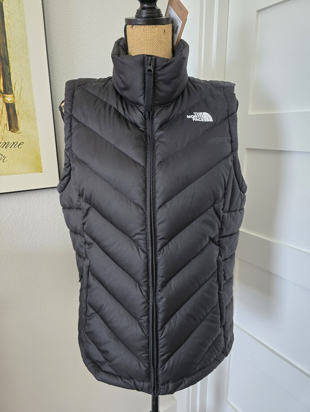 The North Face Women's Down Vest Black Large NWT